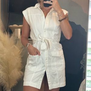 NWT Young Fabulous & Broke Front Tie Sleeveless Dress Large